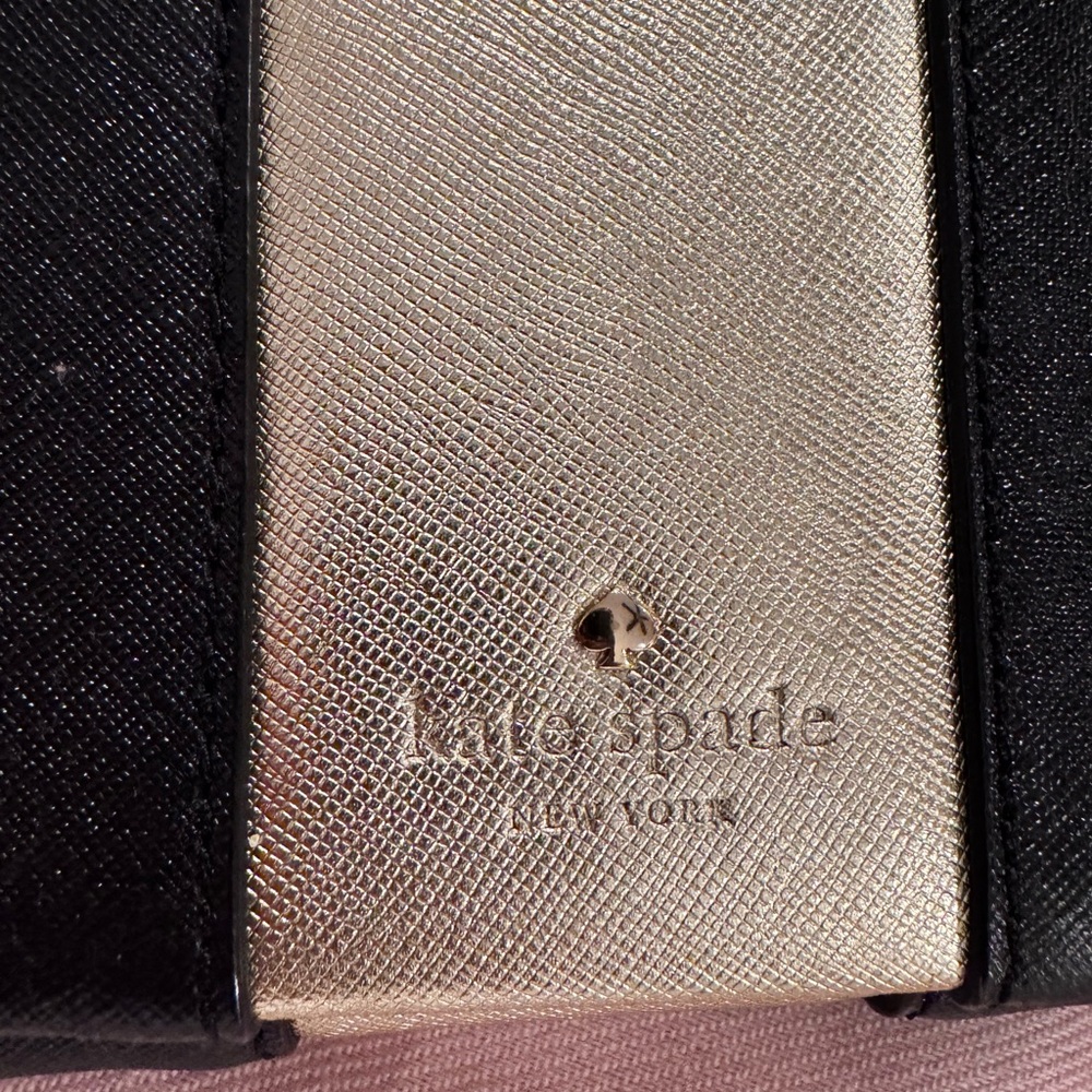 Kate Spade Black and Gold Women's Bag - Picture 4 of 6